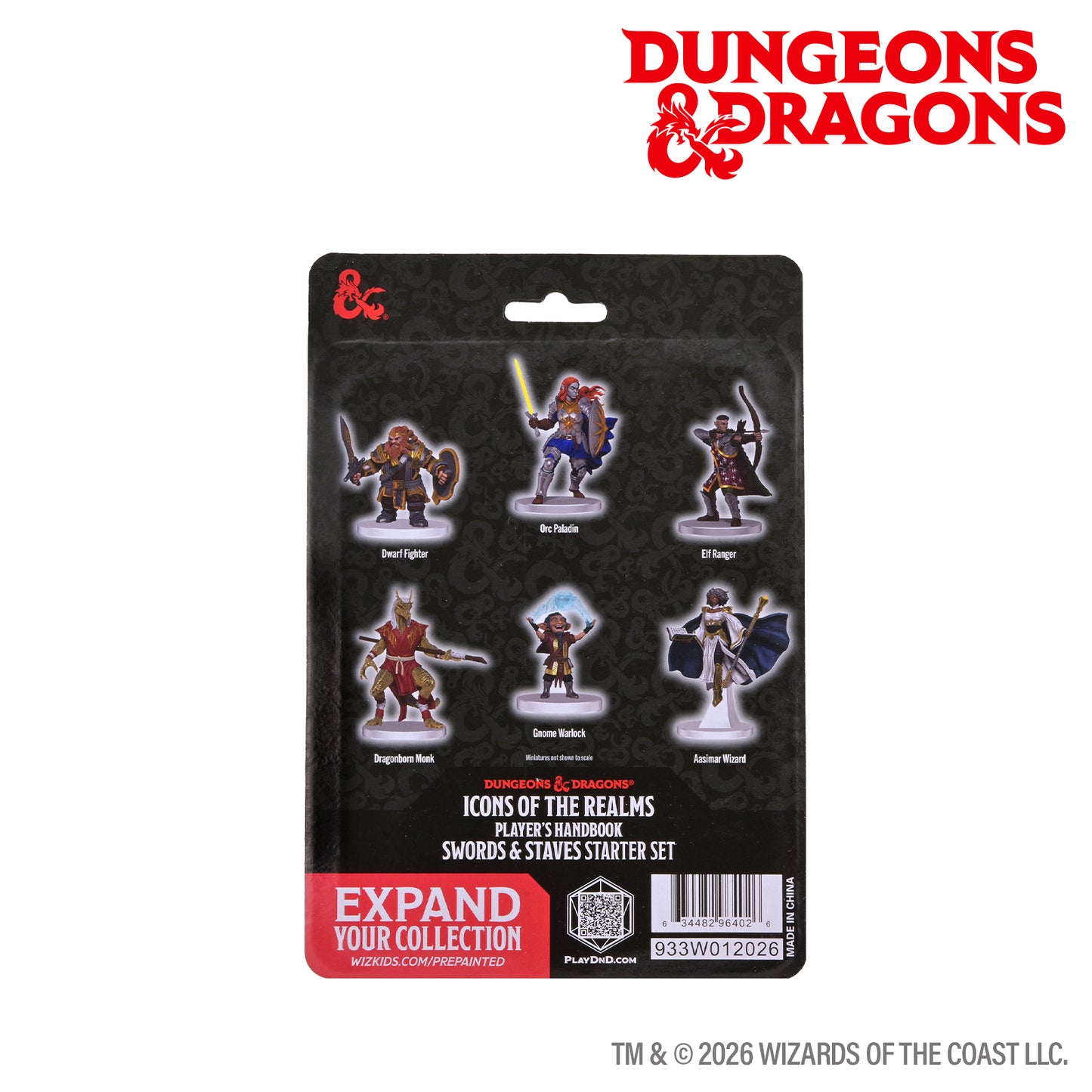 D&D Icons of the Realms: Player's Handbook - Swords & Staves Starter Set