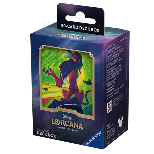 Disney Lorcana - Scar Deck Box