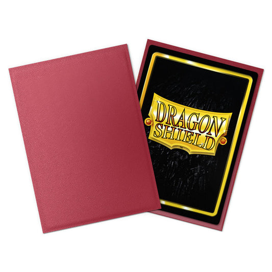 Dragon Shields: Non-Glare Matte Blood Red (100)