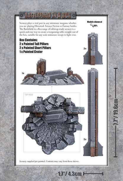 Battlefield in a Box: Gothic Industrial Pillars