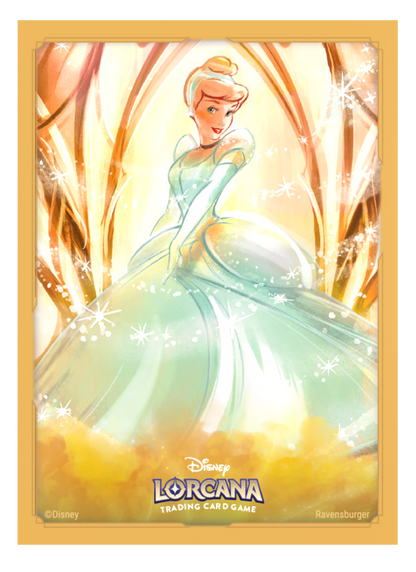 Cinderella Card Sleeves for Disney Lorcana TCG