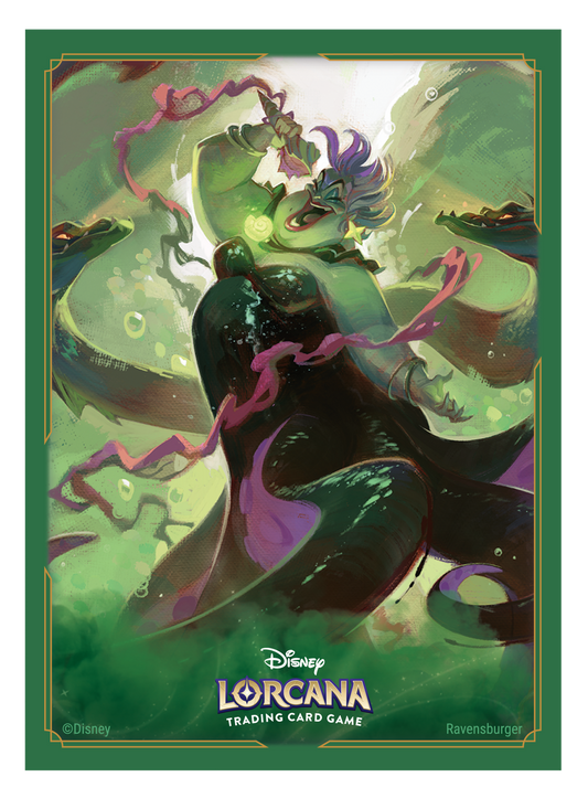 Ursula Card Sleeves for Disney Lorcana TCG