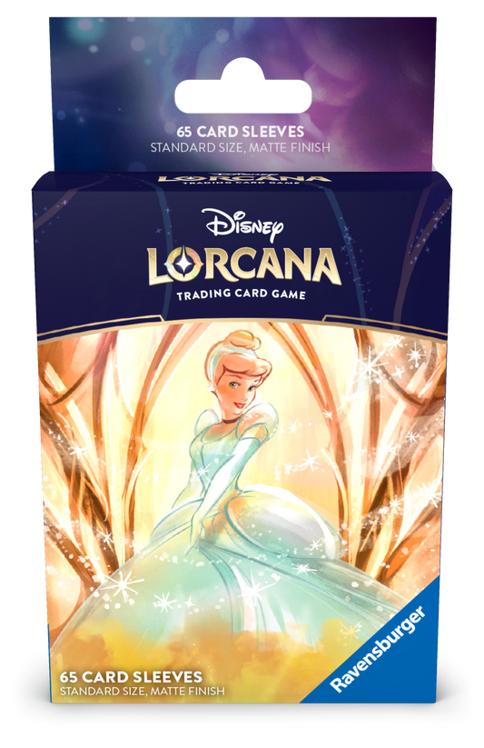 Cinderella Card Sleeves for Disney Lorcana TCG