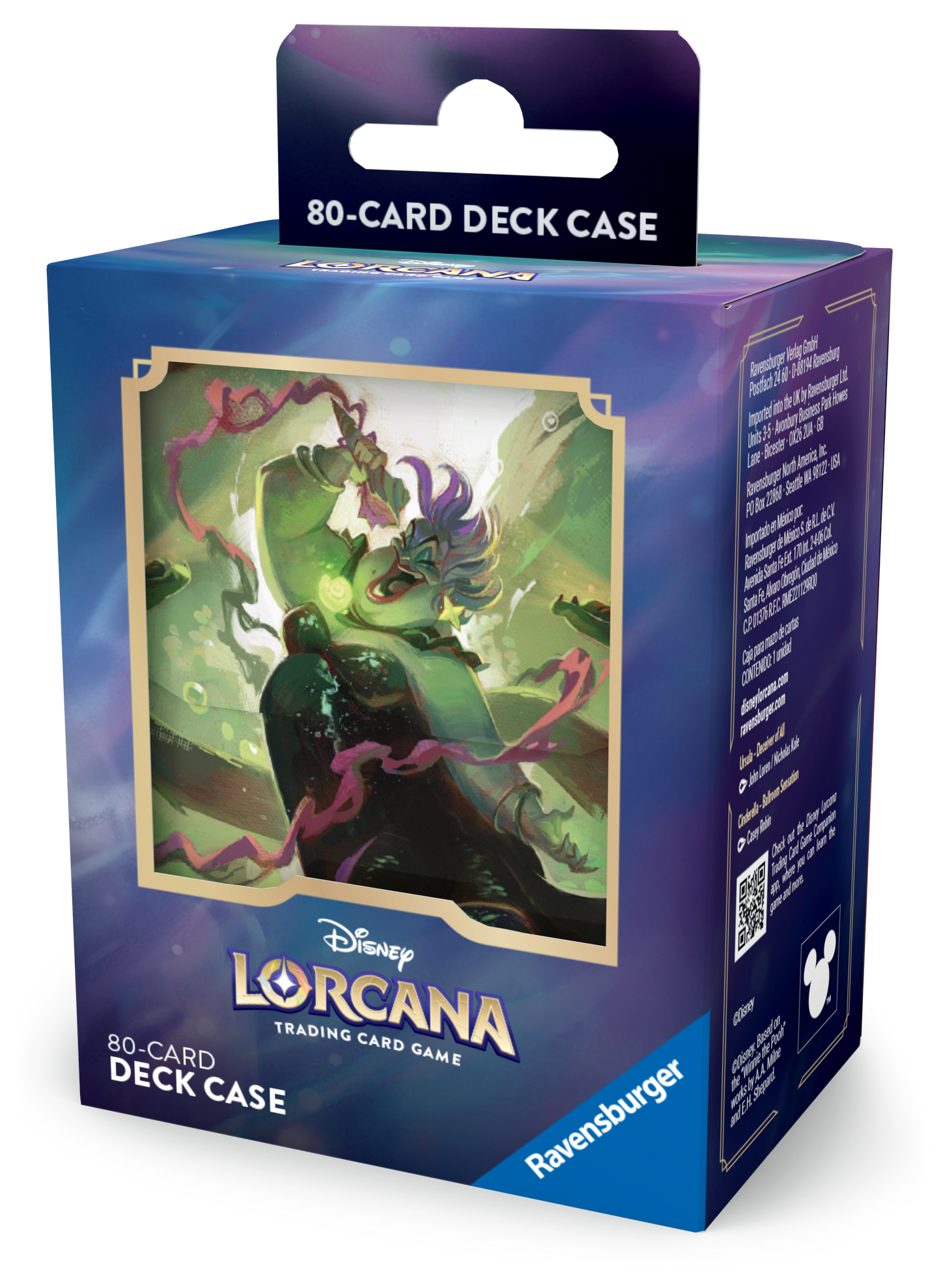 Ursula Deck Box for Disney Lorcana TCG
