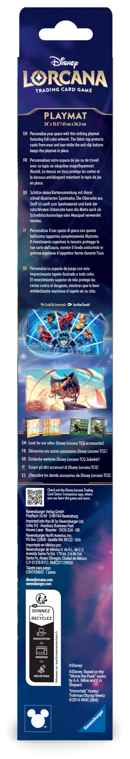 Baymax Playmat for Disney Lorcana TCG
