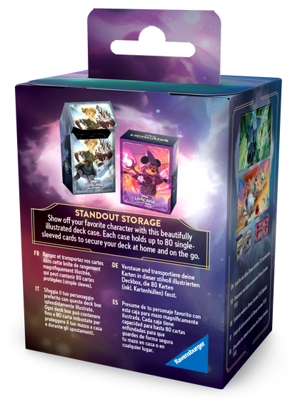Sorcerer Mickey Deck Box for Disney Lorcana TCG