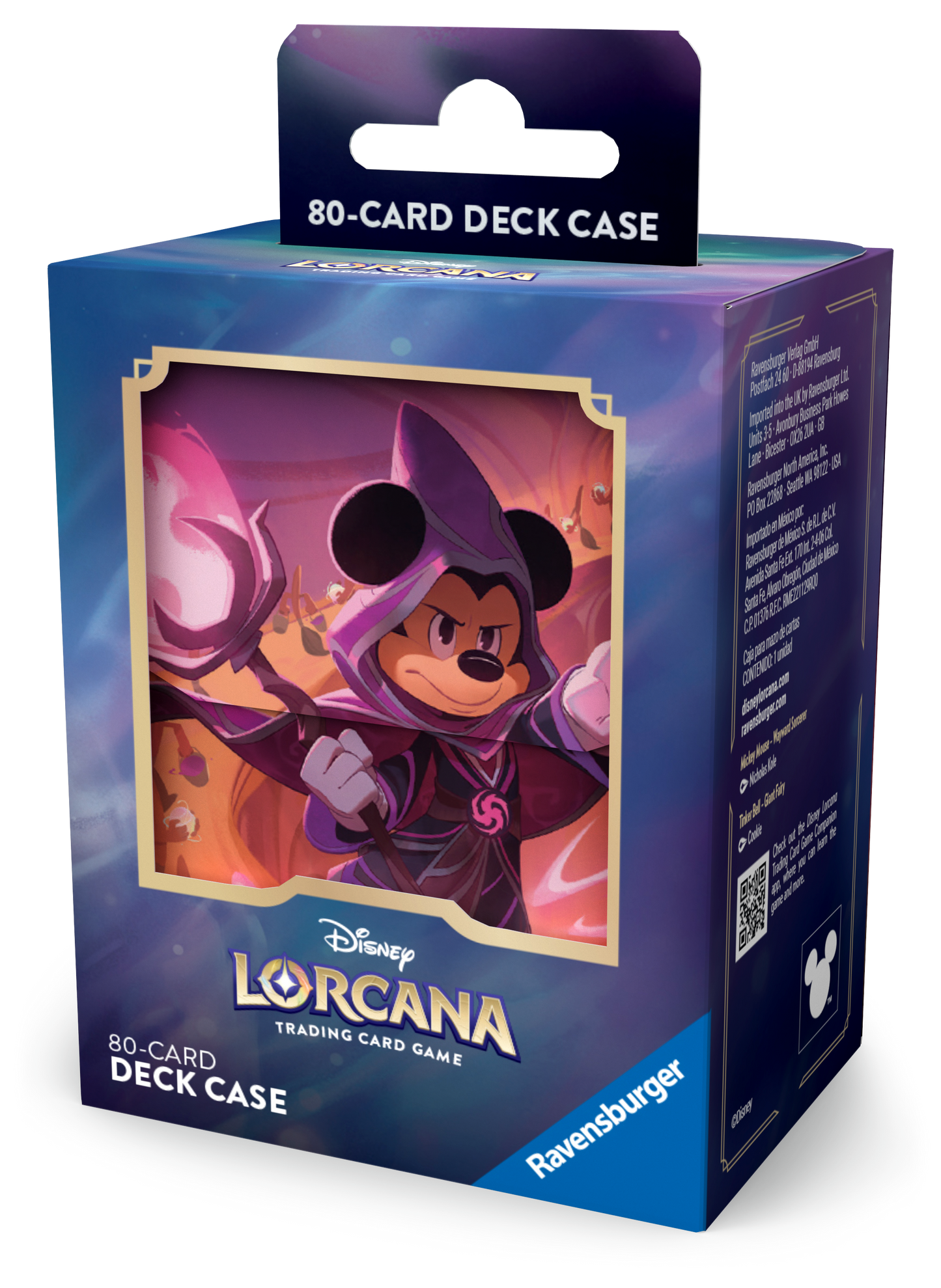 Sorcerer Mickey Deck Box for Disney Lorcana TCG