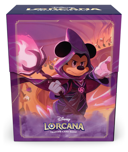 Sorcerer Mickey Deck Box for Disney Lorcana TCG