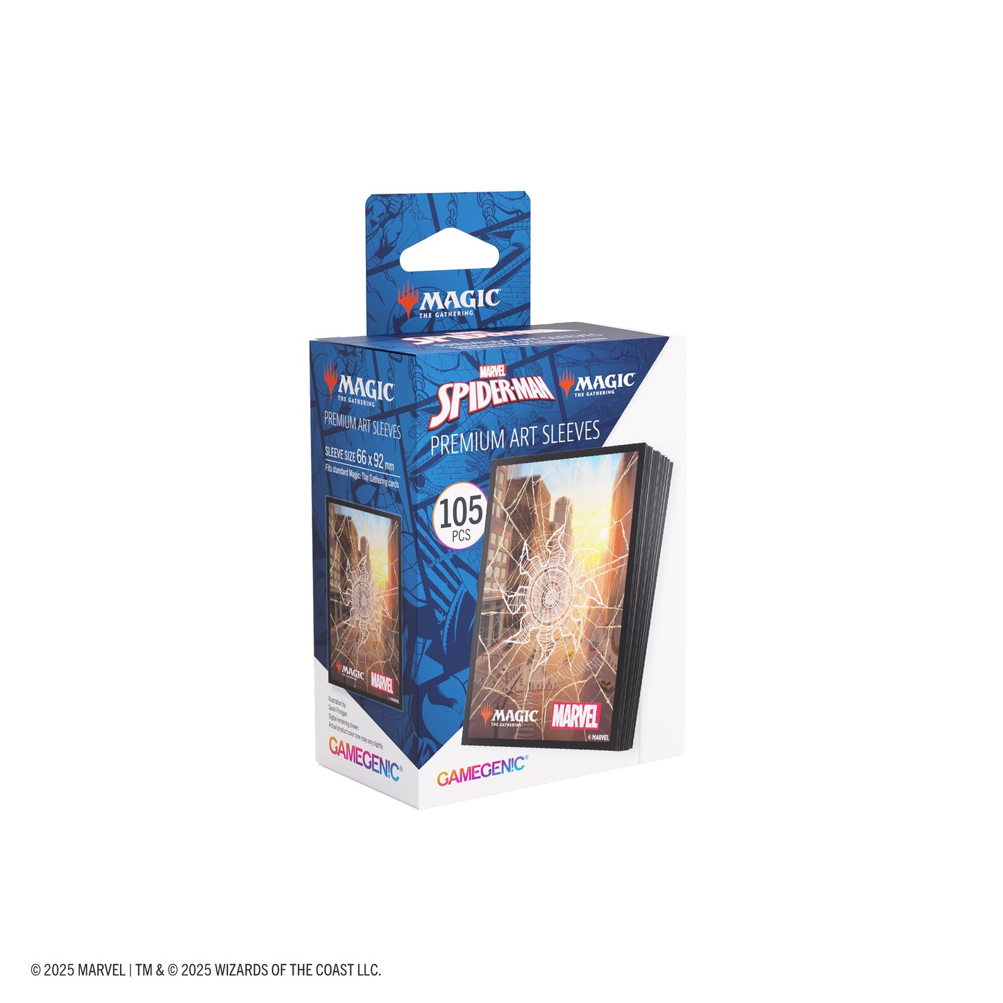 Spider-Man Premium Art Sleeves - Spider-Man Plains