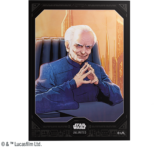SWU Premium Art Sleeves - Chancellor Palpatine