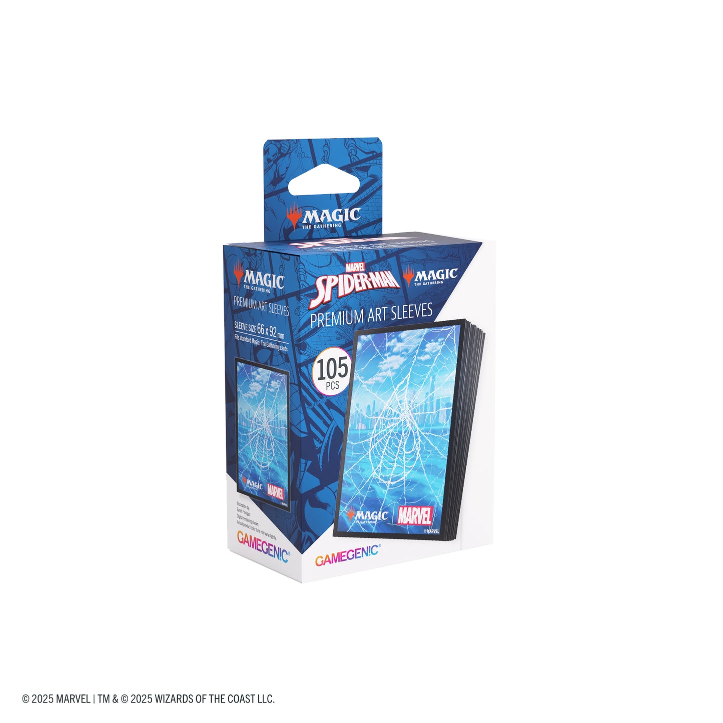 Spider-Man Premium Art Sleeves - Spider-Man Island