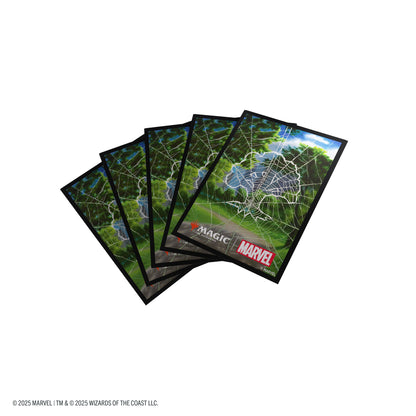 Spider-Man Premium Art Sleeves - Spider-Man Forest