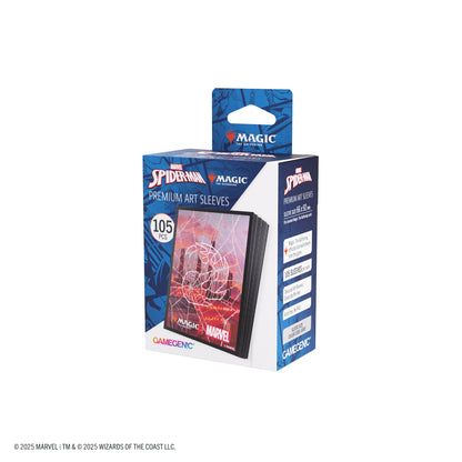 Spider-Man Premium Art Sleeves - Spider-Man Mountain
