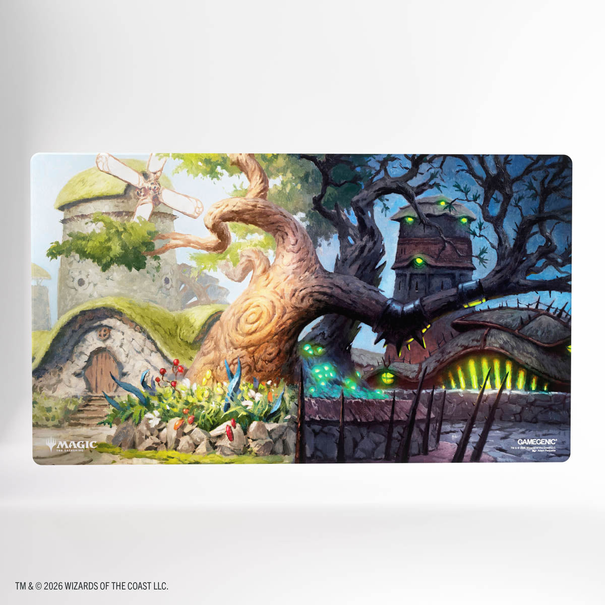 Lorwyn Eclipsed Shiny Playmat - Temple Garden