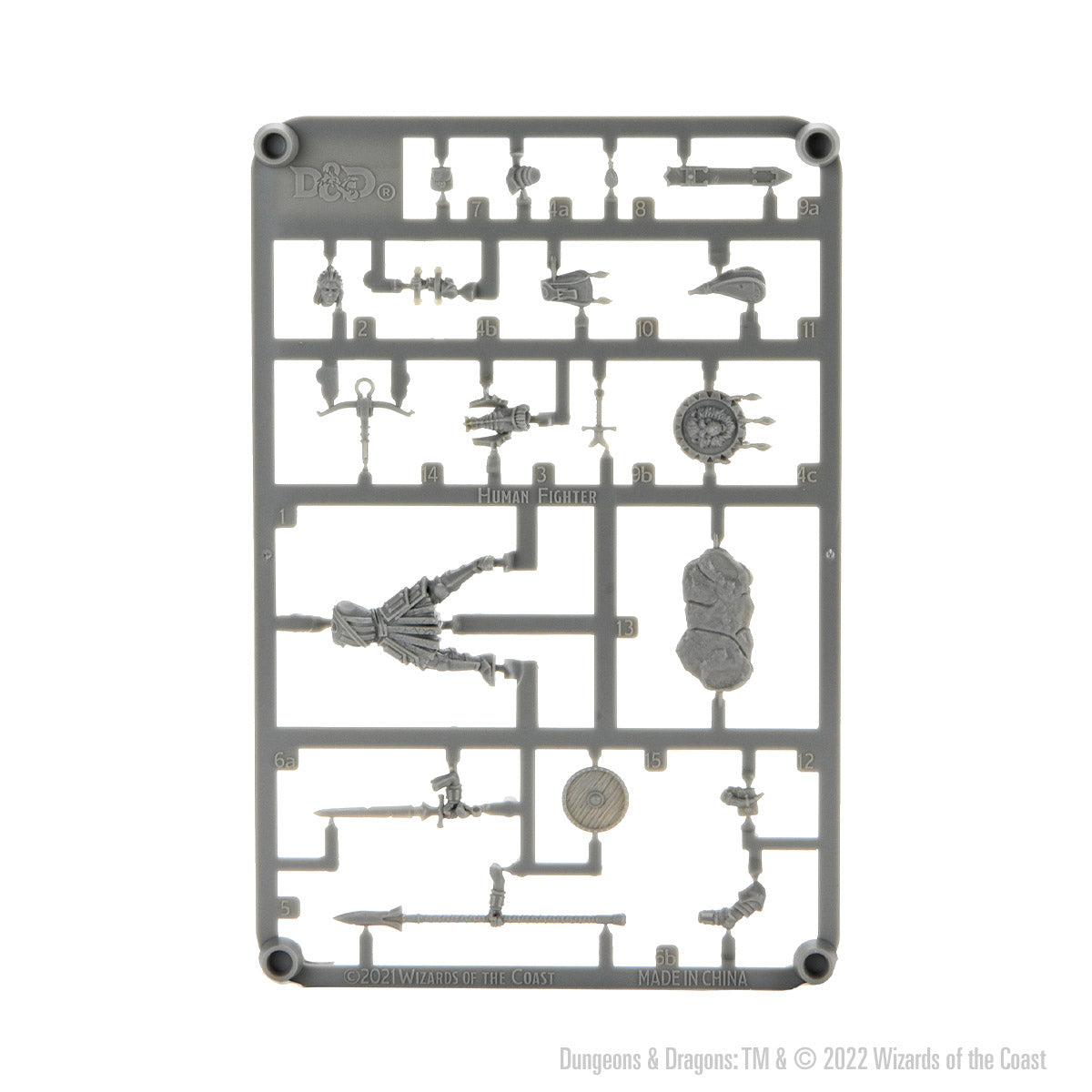 D&D Frameworks: Human Fighter Female