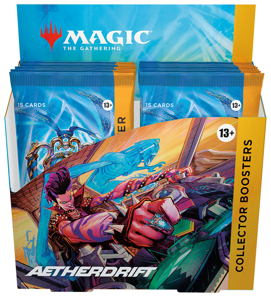 PREORDER Aetherdrift Collector Booster Display Box