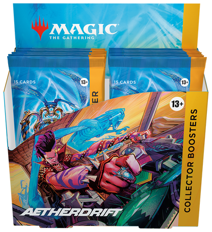 PREORDER Aetherdrift Collector Booster Display Box