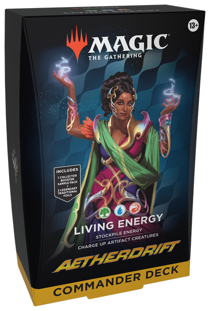 PREORDER Aetherdrift Commander Deck - Living Energy