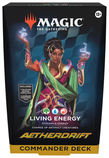 PREORDER Aetherdrift Commander Deck - Living Energy