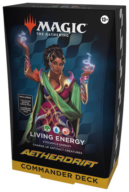 PREORDER Aetherdrift Commander Deck - Living Energy