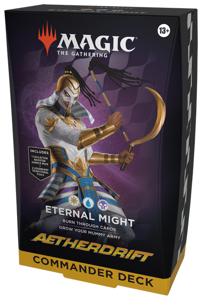 PREORDER Aetherdrift Commander Deck - Eternal Might