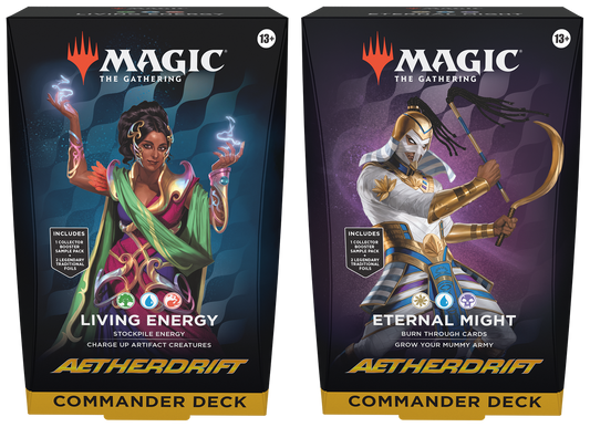 PREORDER Aetherdrift Commander Deck Set (2 Decks)