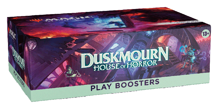 magic: the gathering duskmourn: house of horror play booster box Duskmourn House of Horror Magic The Gathering Play Booster Box