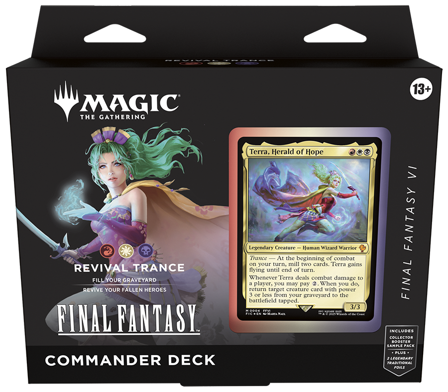 FFVI Revival Trance Commander Deck