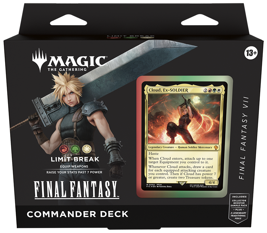 FFVII Limit Break Commander Deck