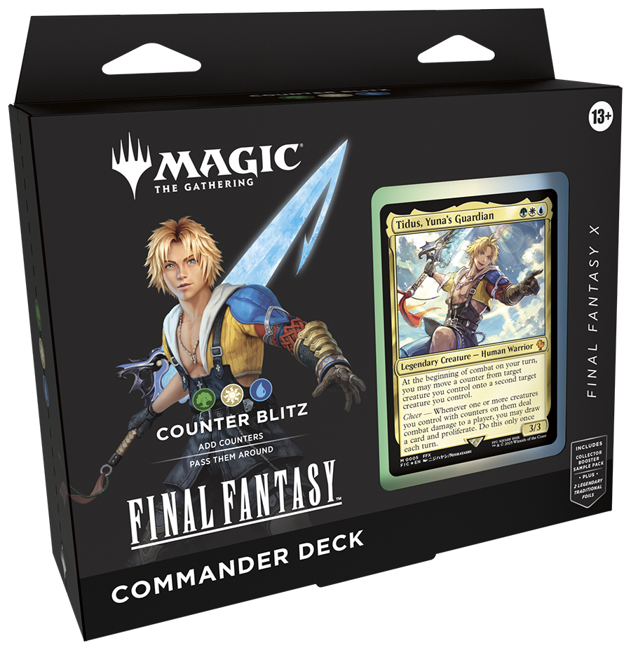 FFX Counter Blitz Commander Deck