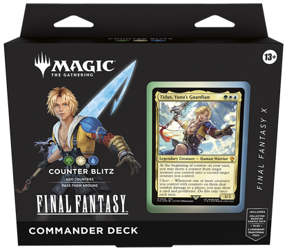 FFX Counter Blitz Commander Deck
