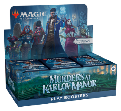 play booster box price Magic The Gathering - Murders at Karlov Manor - Play