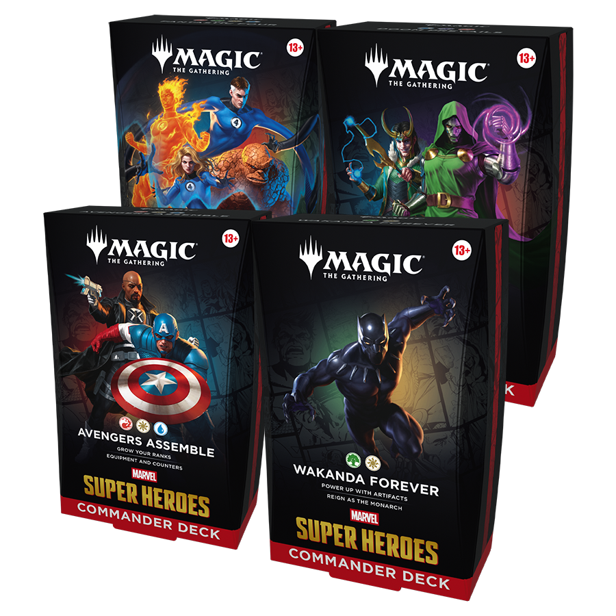PREORDER LOCAL PICKUP Marvel Super Heroes Commander Deck Case