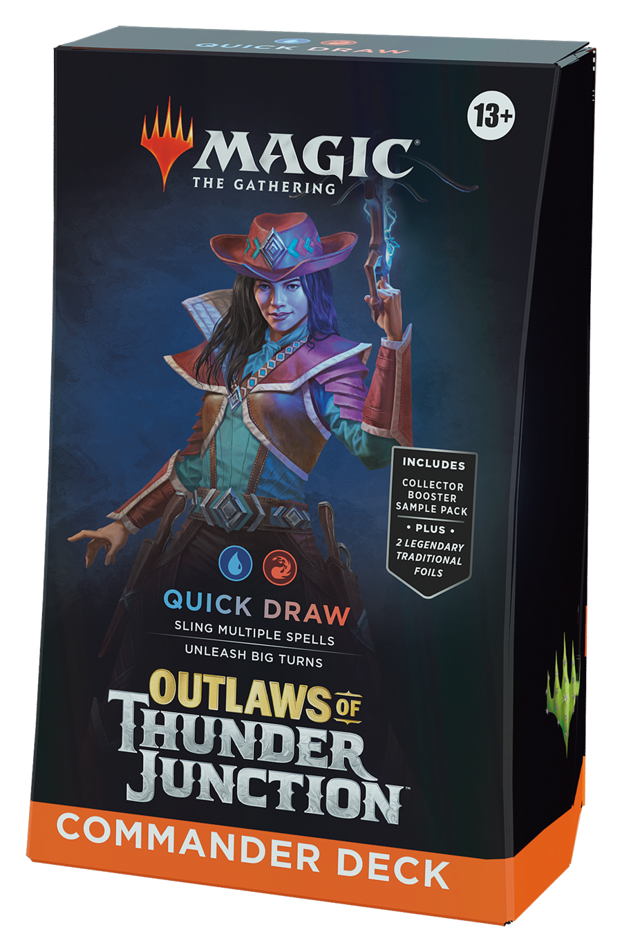 Outlaws of Thunder Junction Commander Deck Quick Draw Game Ogre