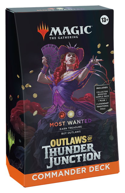 Outlaws of Thunder Junction Commander Deck - Most Wanted