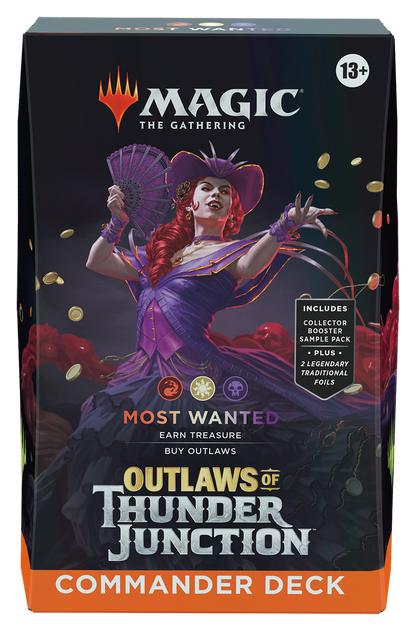 Outlaws of Thunder Junction Commander Deck - Most Wanted