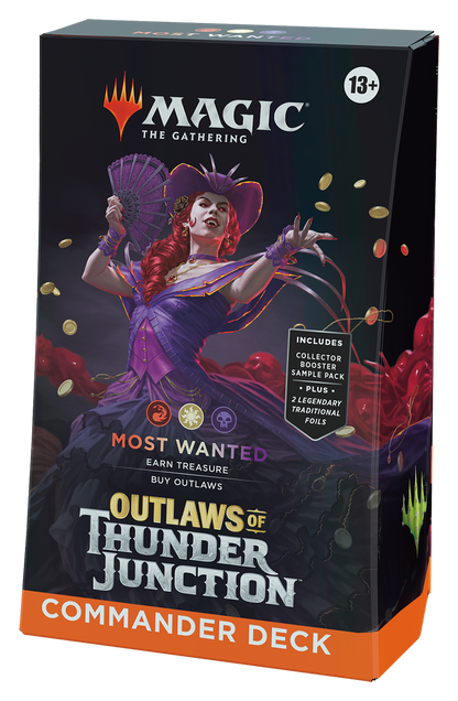 Outlaws of Thunder Junction Commander Deck - Most Wanted