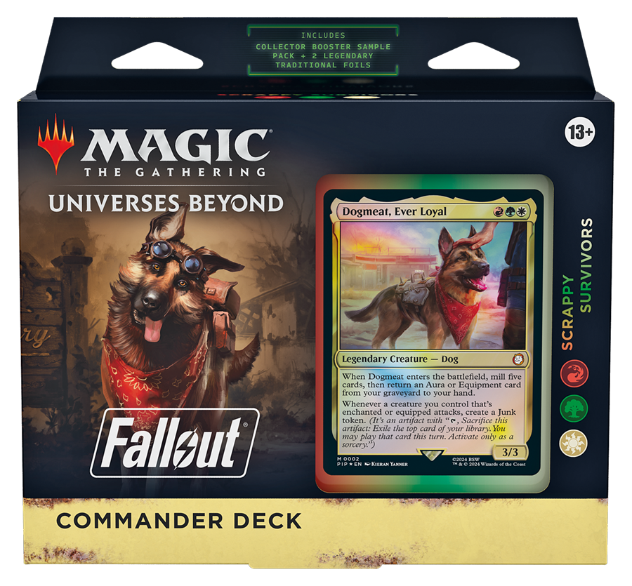 Fallout Commander Deck - Scrappy Survivors