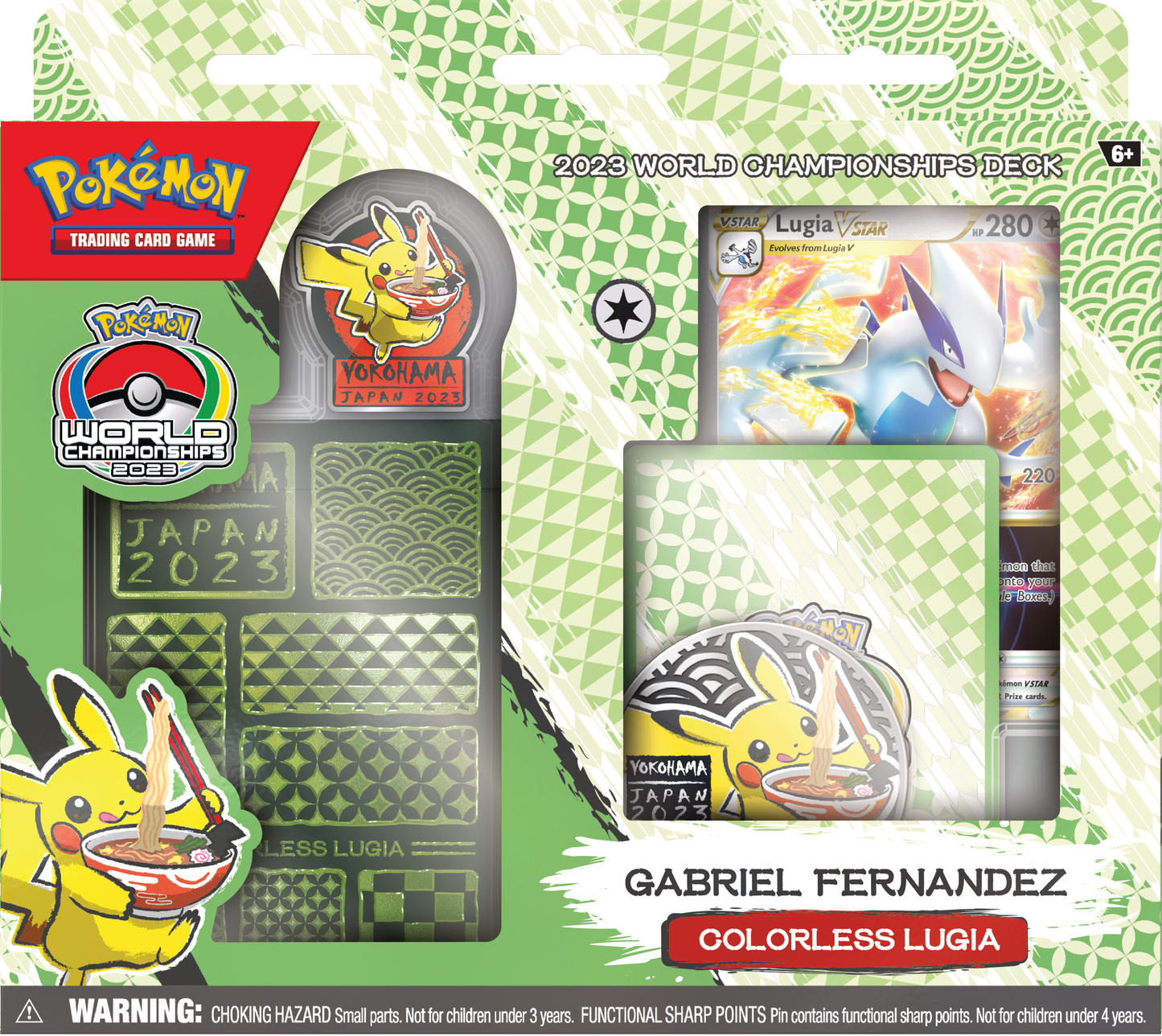 2023 Pokémon TCG World Championships Deck - Gabriel Fernandez (Brazil) Colorless Lugia