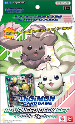 Digimon TCG: Advanced Deck Set - Double Typhoon (ST17)