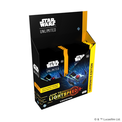 PREORDER LIMIT ONE PER CUSTOMER - Jump to Lightspeed Carbonite Booster Box