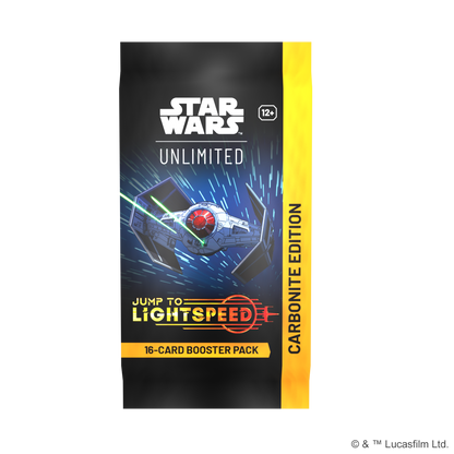 PREORDER LIMIT ONE PER CUSTOMER - Jump to Lightspeed Carbonite Booster Box