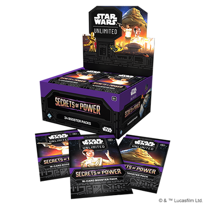 SWU Secrets of Power Booster Display