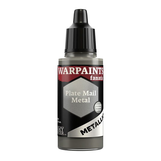 Warpaints Fanatic: Metallic - Plate Mail Metal 18ml