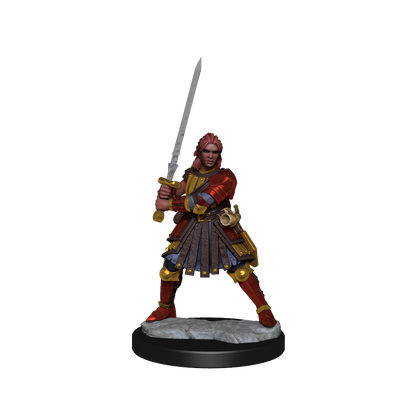 D&D Frameworks: Human Fighter Female