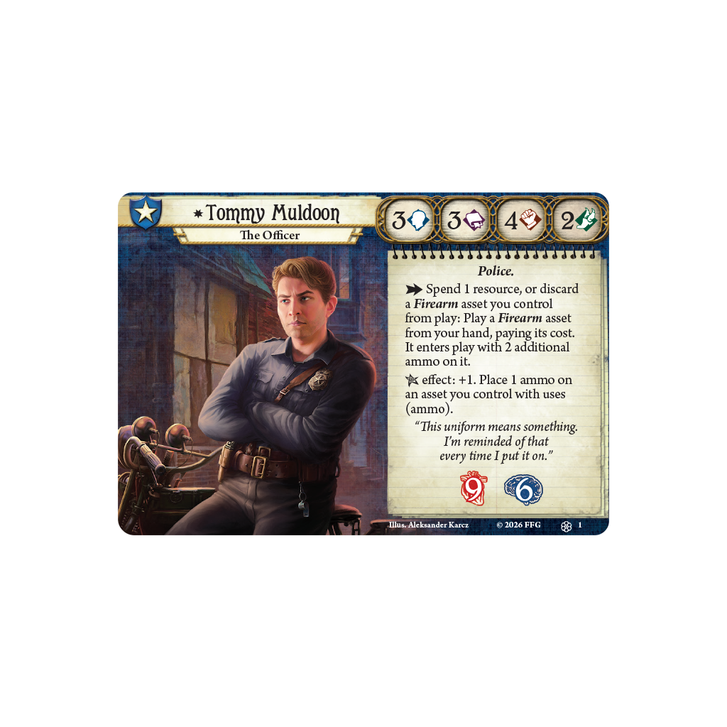 Tommy Muldoon Investigator Deck