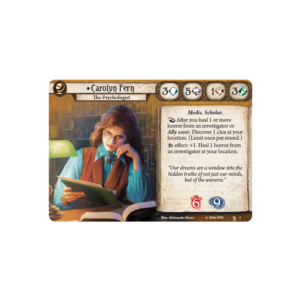 Carolyn Fern Investigator Deck