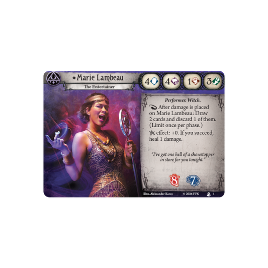 Marie Lambeau Investigator Deck