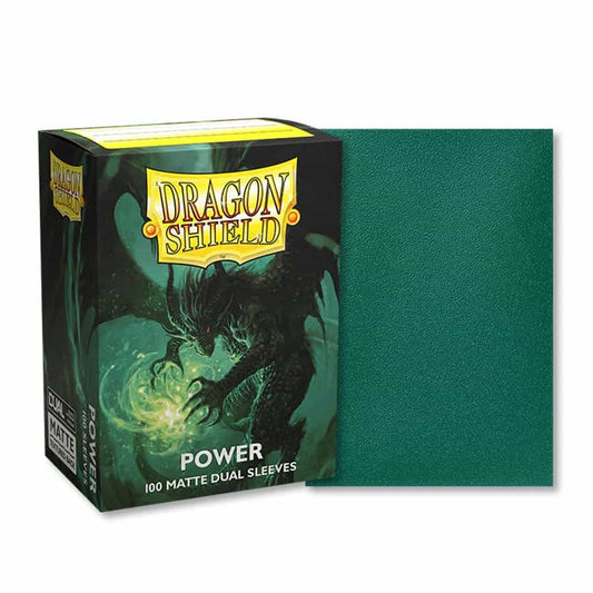 Dragon Shields: Matte Dual Metallic Green / Power