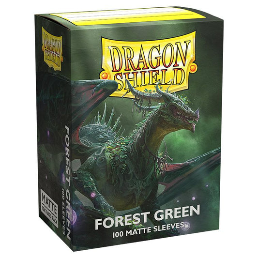 Dragon Shields: Matte Forest Green